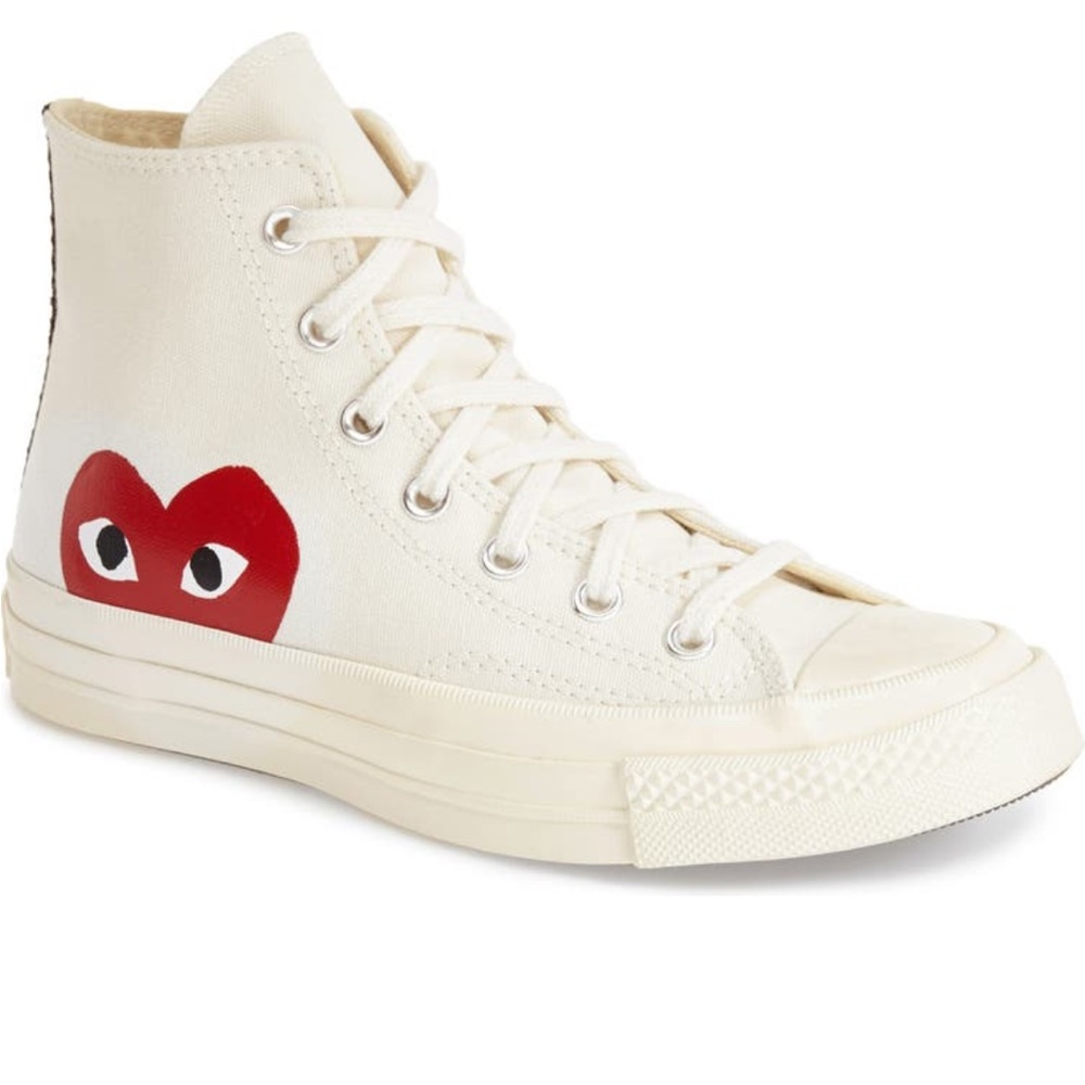 CONVERSE Comme de Garçon Chuck Taylor Hidden Heart High Top Sneaker Men’s 12